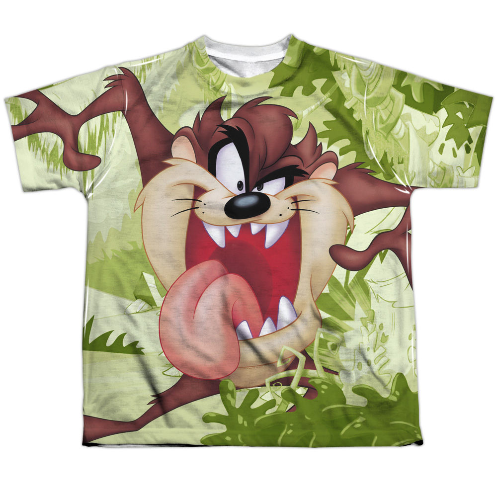 Looney Tunes - Taz - Youth Short Sleeve Shirt - Large